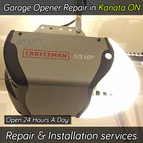 Garage door opener repair services in Kanata Ontario